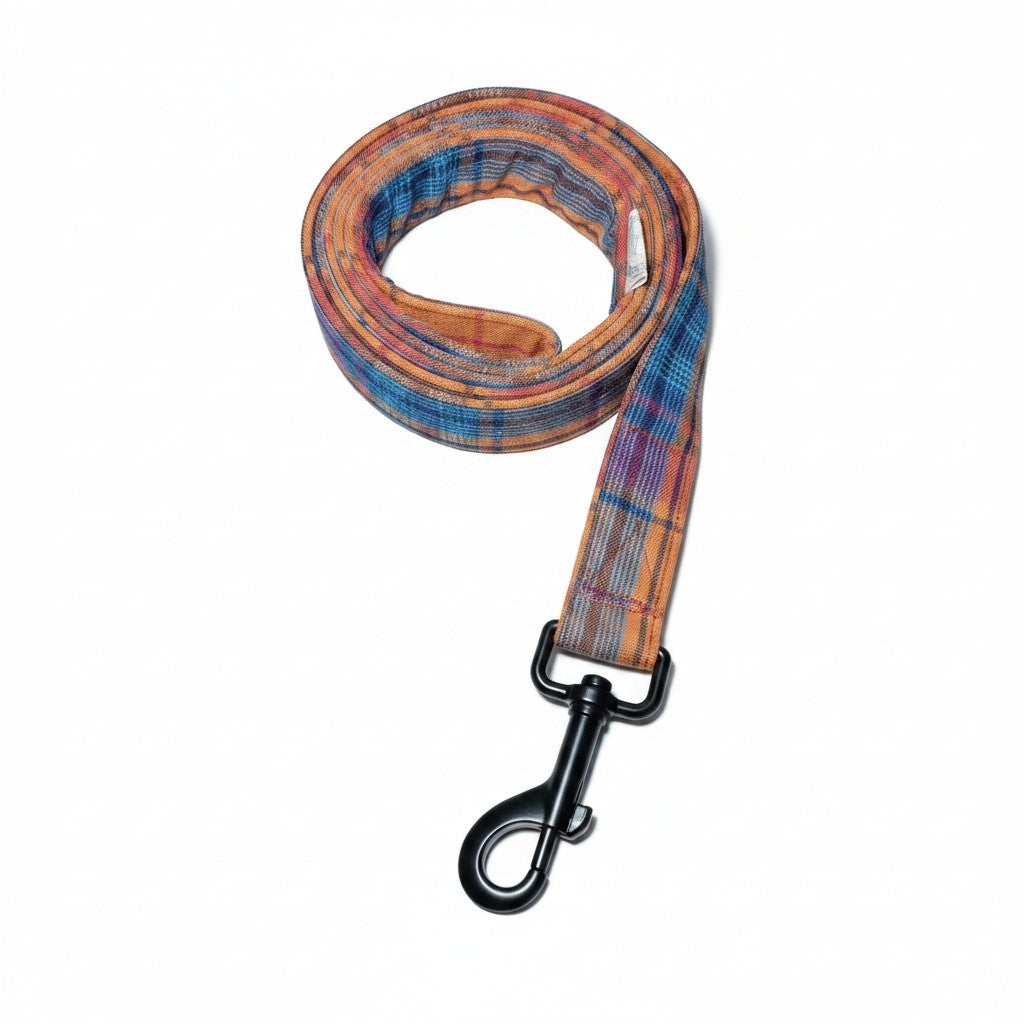 Orange Tartan Lead