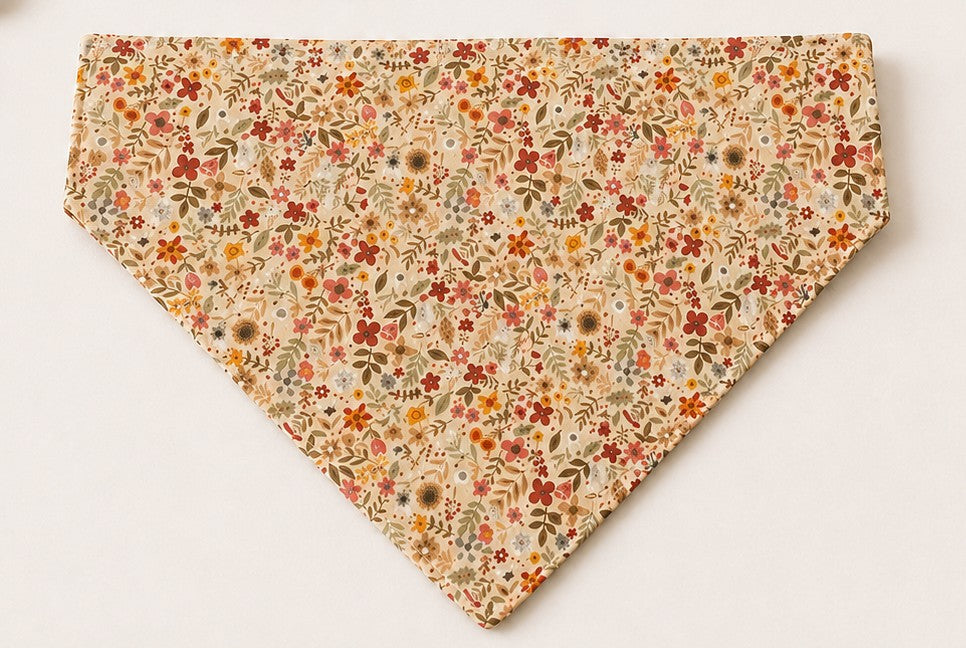 Autumn Flowers Bandana