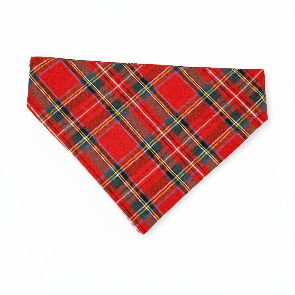 Red Tartan Bandana