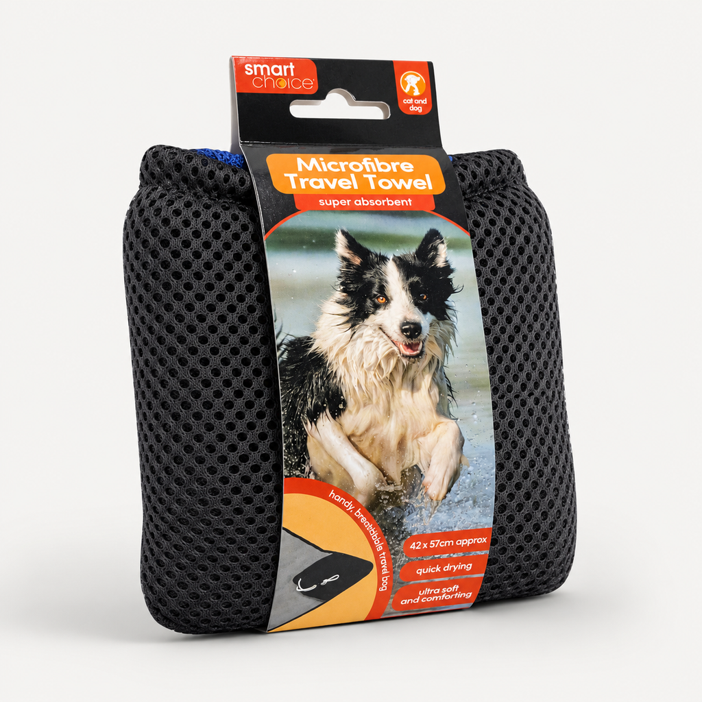 Smart Choice Microfibre Pet Travel Towel