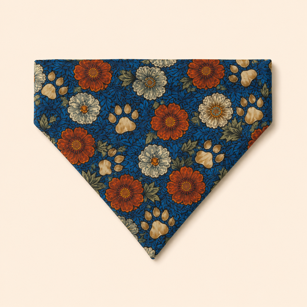 PawPrints in Bloom Bandana