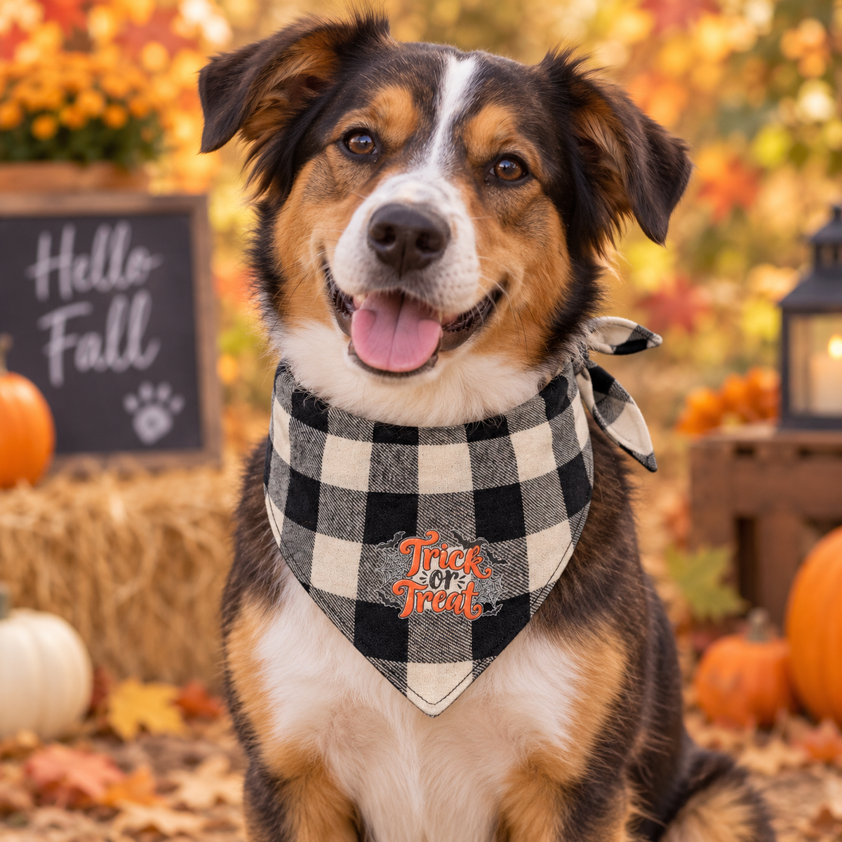 Trick or Treat tie on Bamdana