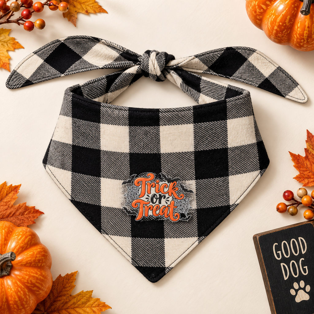 Trick or Treat tie on Bamdana