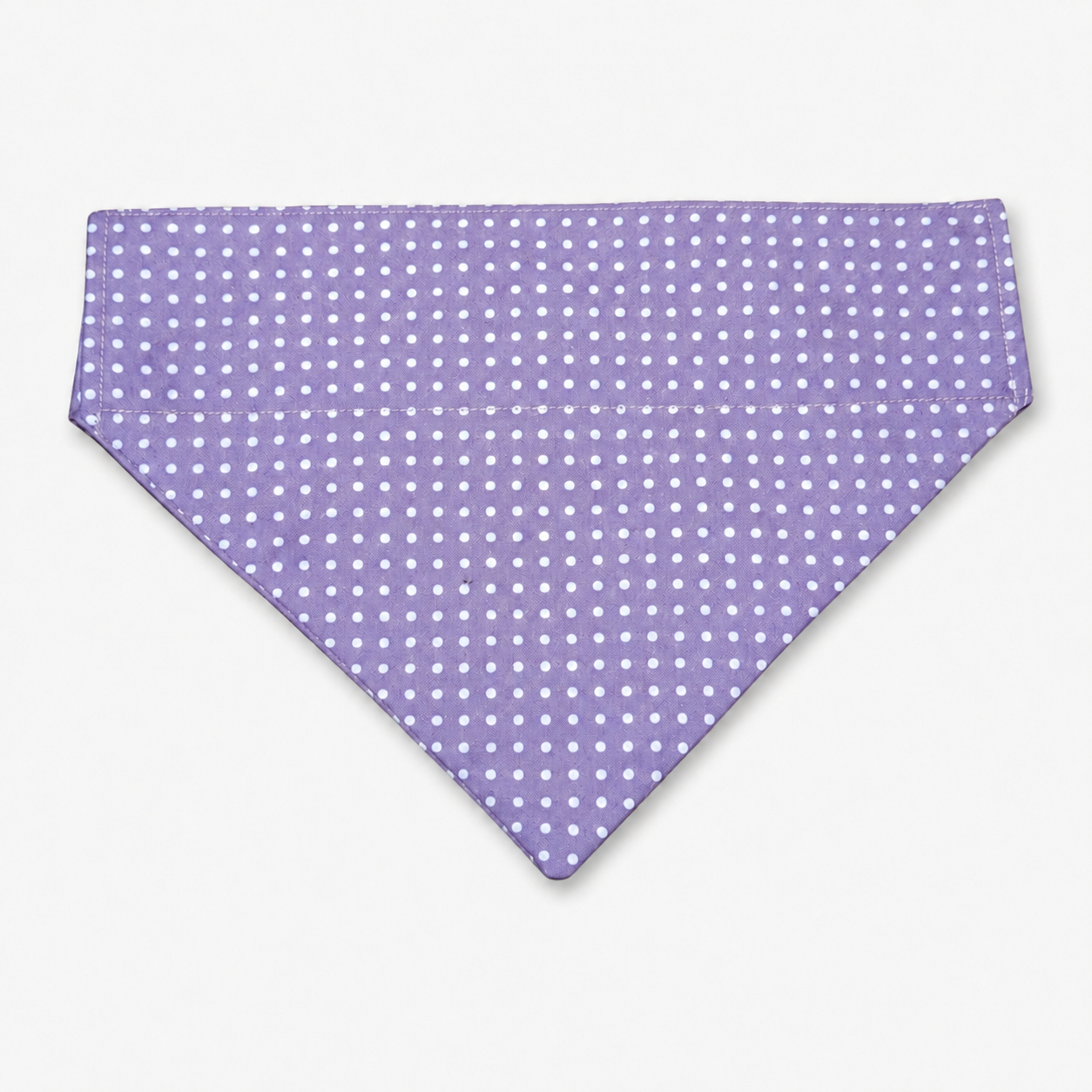 Purple Polkadot Bandana