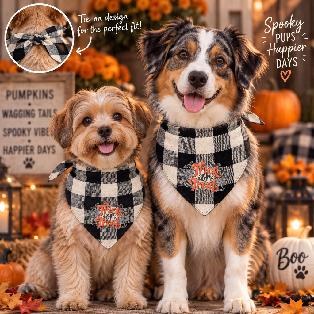 Trick or Treat tie on Bamdana
