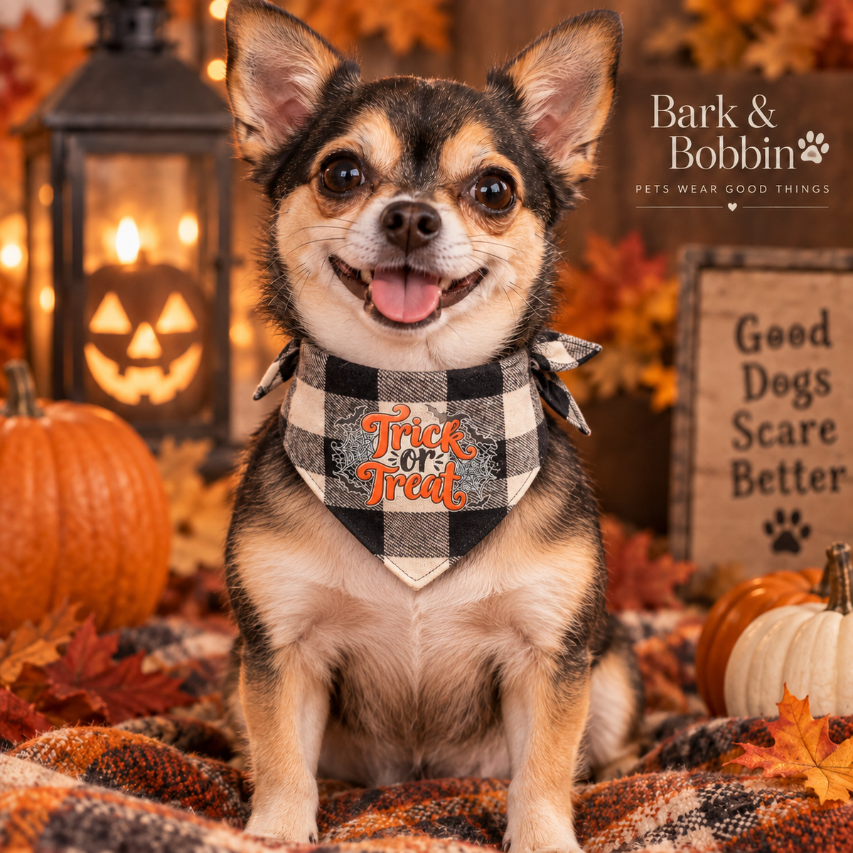 Trick or Treat tie on Bamdana